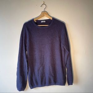 Navy Blue Crewneck Sweater Men’s Large